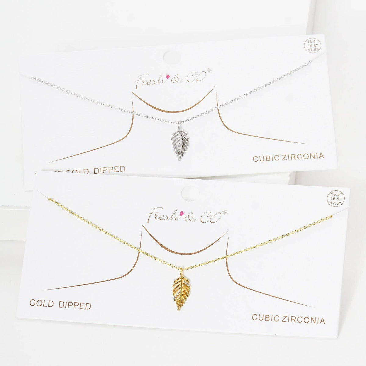 Gold Plated Monstera Leaf Necklace