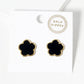Minimalist Dainty Clover Flower Stud Earrings