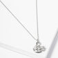 Elegant Crystal Swan Pendant Necklace