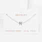 Gold Plated Initial Letter Bracelet
