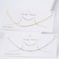 Gold Simple Chain Link Necklace