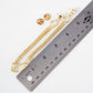 Braided Chain Cap & Clothing Pin Accessory