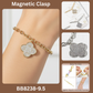 Pavé Cubic Zirconia Clover Bracelet