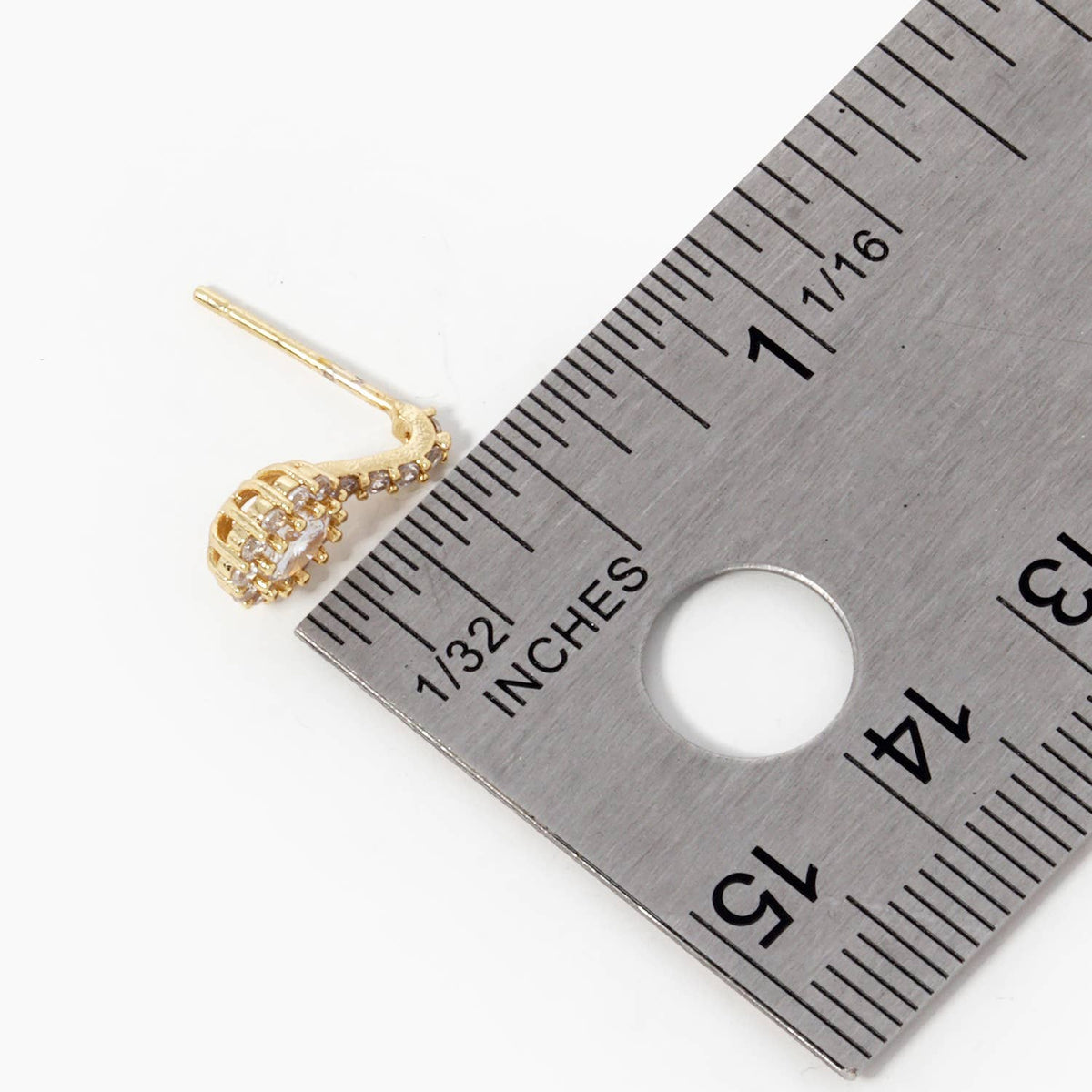 Gold Plated Midnight Sun Earrings