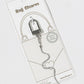 Crystal Snake Bag Charm