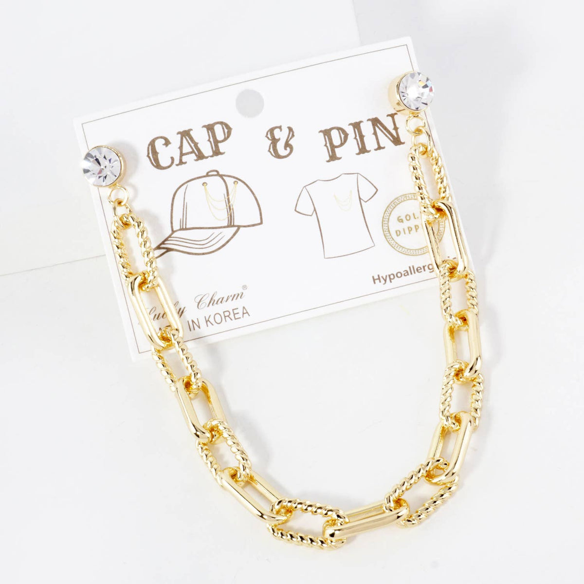 Chunky Link Hat Jewelry