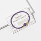 Zodiac Code Collection Braided Leather Charm Bracelet