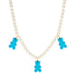 Multicolor Beaded Gummy Bear Necklace