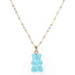 Multicolor Beaded Gummy Bear Necklace
