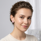 Pink Clover Stud Earrings