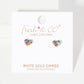 Pave-Set 6mm Tiny Heart 18K-Gold-Dipped Brass Earrings