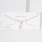 Multicolor Beaded Gummy Bear Necklace