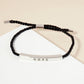 Inspirational Messages "Hope" Tube Bar Bracelet