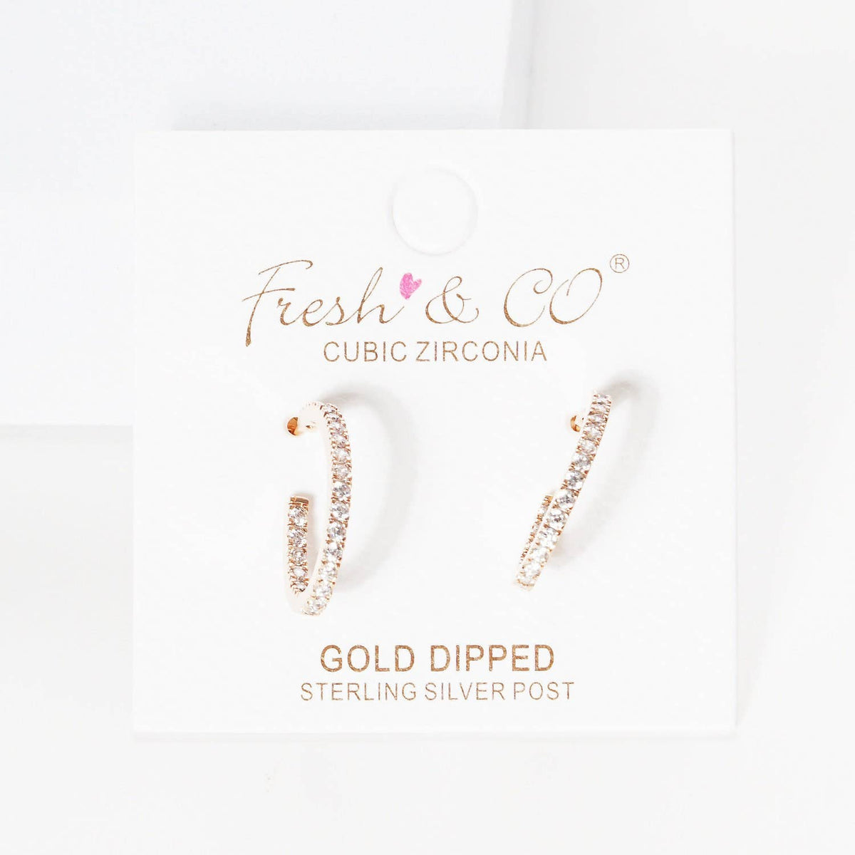 Gold Plated Mini Hoop Earrings