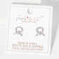 Knot Design 18K-Gold-Dipped Stud Earrings