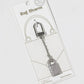 Pave Padlock Bag Charm