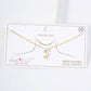 Botanical-Theme CZ Pearl Flower Pendant Necklace
