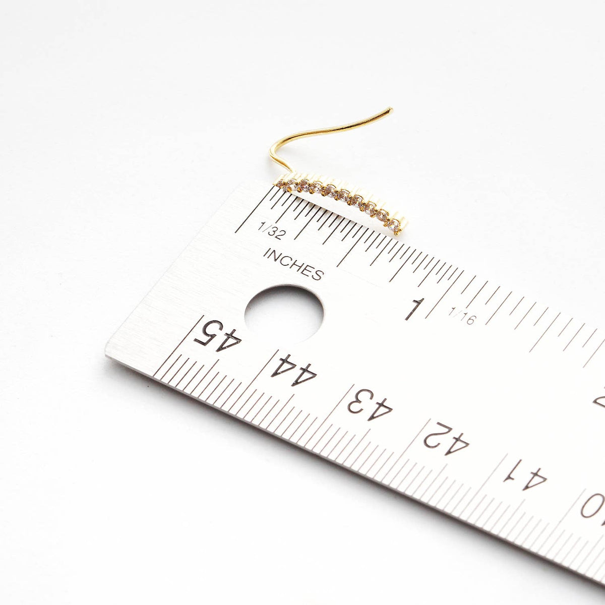 Dainty Cubic Zirconia Ear Crawlers