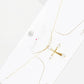 Round Baguette Cut Cross Necklace