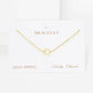 Gold Plated Initial Letter Bracelet