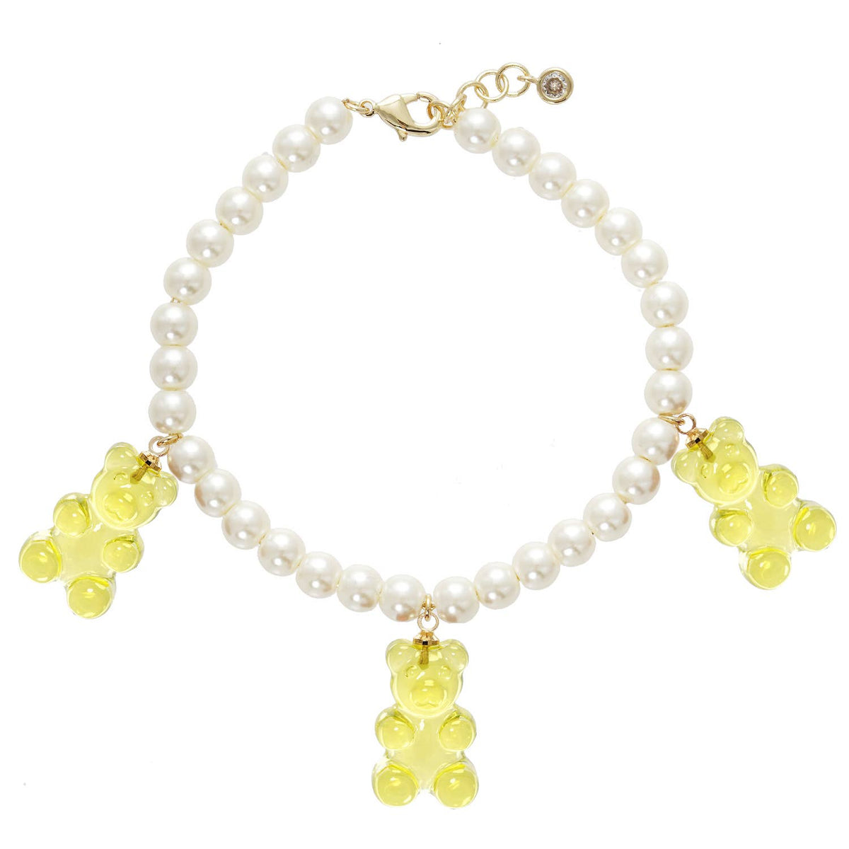 Multicolor Beaded Gummy Bear Bracelet