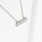Gold Plated Dainty Mini Bar Necklace