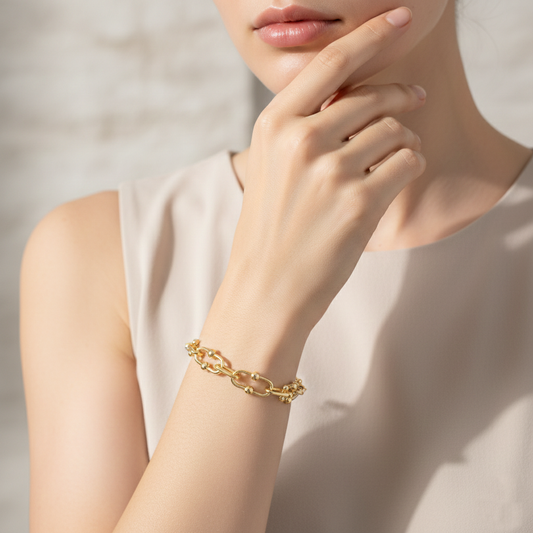 U-Link Ball Chain Bracelet