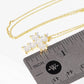 Gold Cruciform Cross Necklace