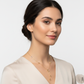 Minimalist Pave Clover Y-Necklace
