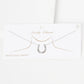 Gold Plated Horseshoe Necklace