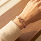 Pink Ribbon Fighter Coin Bracelet
