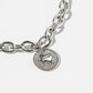 Texas State Charm Pave Cubic Zirconia Link Chain Bracelet