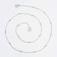 Satellite-Style 3-Prong Teardrop Face-Chain