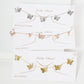 Gold Multi Butterfly Charm Necklace