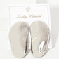 Polished Brass Hand-Pressed-Texture Statement Earrings
