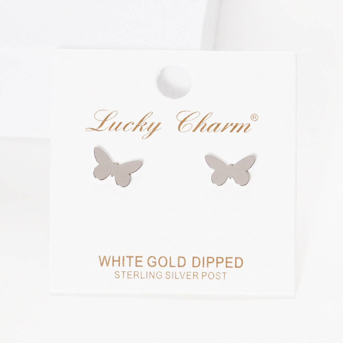 Dainty Butterfly Stud Earrings
