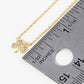 CZ Clover Pendant Necklace