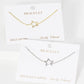 Minimalist Star Charm Bracelet