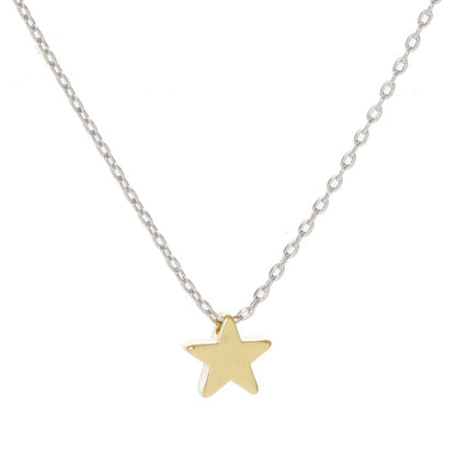 Gold Plated Star Pendant Necklace