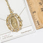 Our Lady of Guadalupe Cubic Zirconia Bag Charm