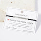 Inspirational Messages I love to the Moon & Back Bracelet