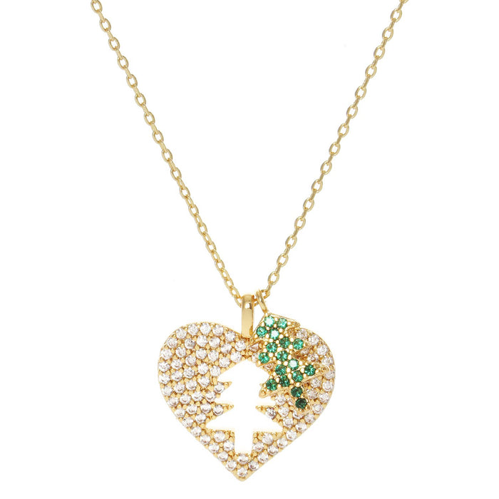 Dainty Christmas Tree Necklace