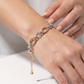 Two-Tone Interlocking Link Bracelet