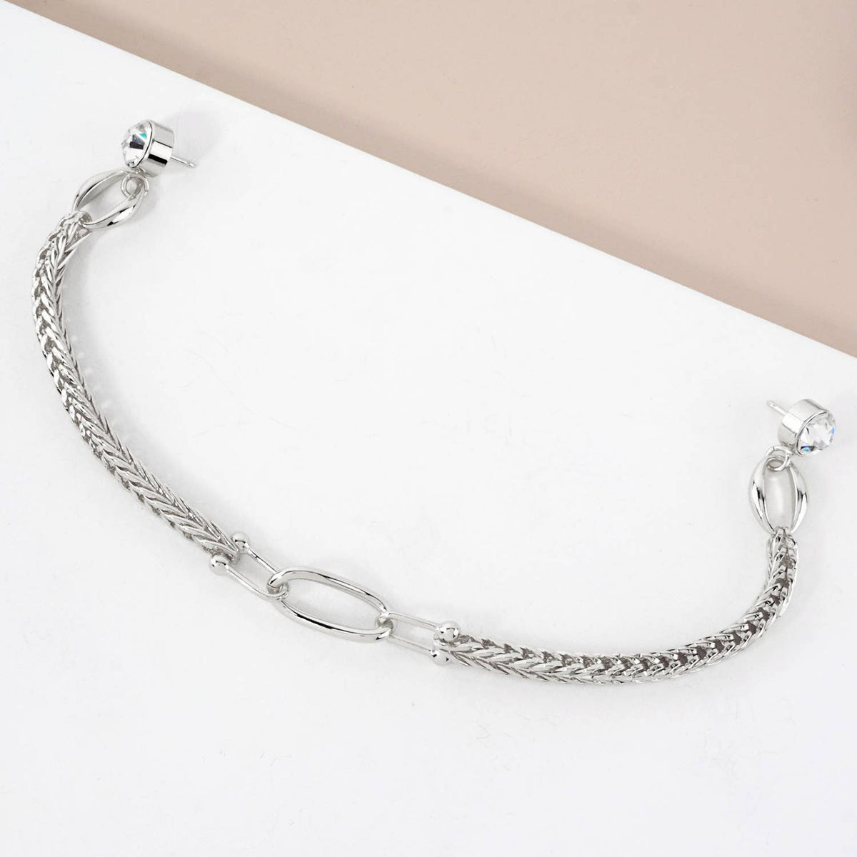 Braided Chain Cap & Clothing Pin Accessory
