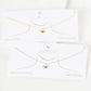 Gold Black Evil Eye Necklace