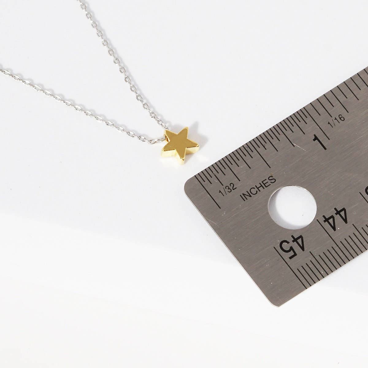 Gold Plated Star Pendant Necklace