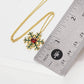 Gold Plated Snowflake Necklace