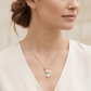 Breast Cancer Awareness Sugar Skull Necklace