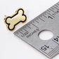 GAME DAY MASCOT 9MM ENAMEL DOG BONE TREAT STUD EARRINGS