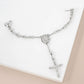Cap & Clothing Pin Chain with Rosary Cross